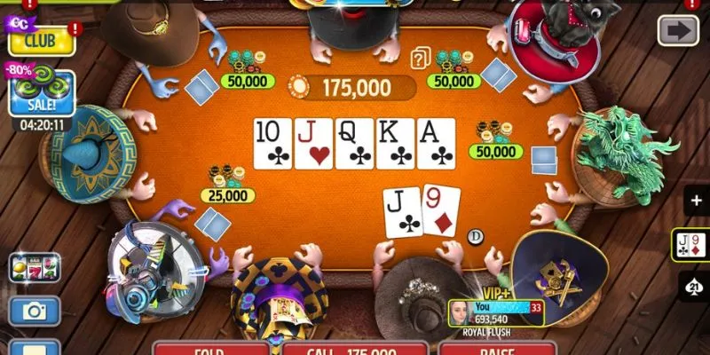 Một ván Poker BJ88 luôn kịch tính, khó đoán và hồi hộp