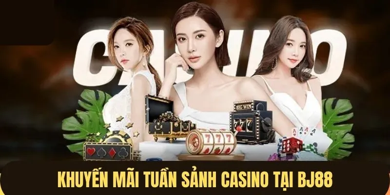 Ưu đãi mỗi tuần cho người chơi sảnh caisno