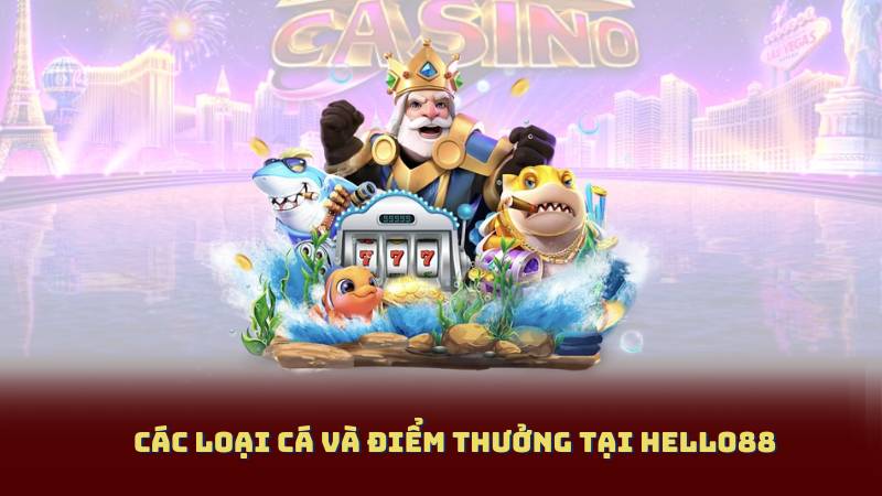Các Loại Cá và Điểm Thưởng tại Hello88